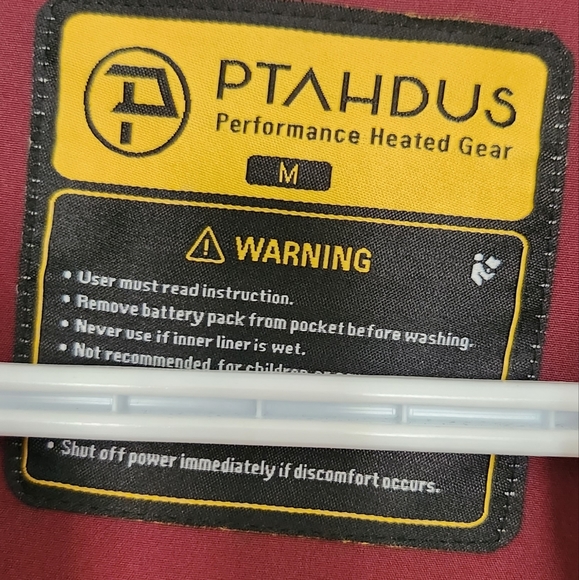 PTAHDUS HEATED JACKET- NEW - Picture 4 of 4